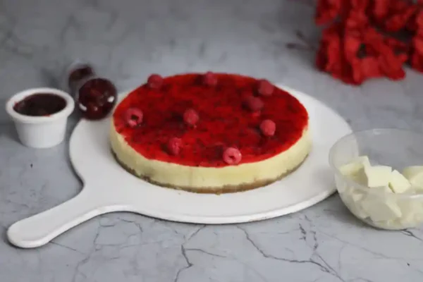 Raspberry Baked Cheese Cake - One of the best Cake shop in Dubai, Sharjah, UAE